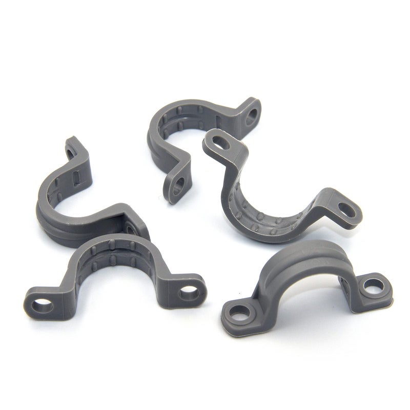 ISPINNER 12 قطعة من أشرطة أنابيب PVC مقاس 3/4 بوصة من ISPINNER، حزام قناة بلاستيكي بفتحتين لأنابيب PVC والقنوات والكابلات، مدرج في قائمة UL - Image 4